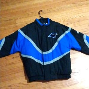 Vintage Carolina Panthers Apex One Pro Line Puffer Mens M